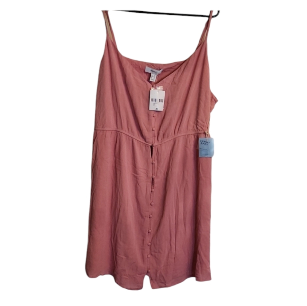Forever21 pink woven dress